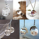 Handmade Blown Glass Globe Beads BLOW-PH0001-09-4
