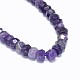 Natural Amethyst Beads Strands G-F632-13A-03-2