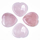 Натуральный розовый кварц большой палец беспокойства камень X-G-N0325-01H-1