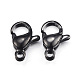 304 Stainless Steel Lobster Claw Clasps X-STAS-G127-11-10mm-1