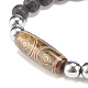 Bracelet perles mala BJEW-JB07890-01-4