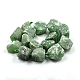 Nuggets Natural Green Aventurine Beads Strands G-N0135-14-3