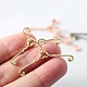 Alloy Doll Clothes Hangers PW-WG97384-01-1