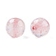 Des perles de résine transparentes RESI-N034-01-E02-1