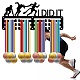 Support mural d'affichage de support de cintre de médaille de fer de thème de sports ODIS-WH0055-110-7