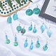 SUNNYCLUE DIY Imitation Gemstone Style Earring Making Kits DIY-SC0012-11-5