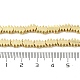 Синтетические немагнитные синтетические гематитовые бусины с гальваническим покрытием G-I360-Q01-02-4
