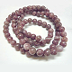 Natural Lepidolite Beads Strands G-D135-4mm-05-2