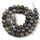 Chapelets de perles en labradorite naturelle  G-R460-003-2