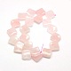 Natural Rose Quartz Beads Strands G-L239-08-2
