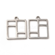304 Stainless Steel Pendants STAS-A070-21P
