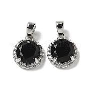 Латунные микро проложить кубического циркония подвески KK-R210-25P