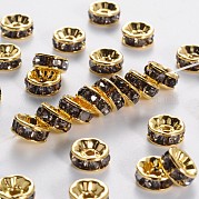 Латунь марки А горный хрусталь Spacer бисер RSB036NF-03G