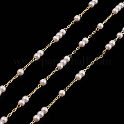 Chaînes perlées naturelles perlées CHC-M025-66G