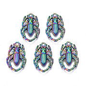 Supports de strass pendentif en alliage de couleur arc-en-ciel PALLOY-N156-182-NR