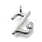 Латунные микро проложить кубического циркония подвески KK-B132-12P-Z