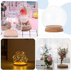 Купол из круглого стекла&nbsp;DJEW-WH0043-33