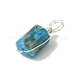 5шт подвески из натуральных смешанных драгоценных камней PALLOY-JF03152