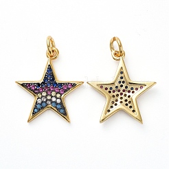 Латунные микро проложить кубического циркония подвески&nbsp;KK-I658-33B