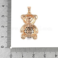 Латунные микро проложить кубического циркония подвески KK-E795-24KCG-02