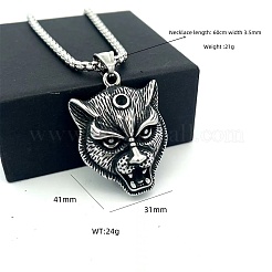 Винтажные подвески в виде головы льва из нержавеющей стали 304 для мужчин и женщин.&nbsp;OG9311