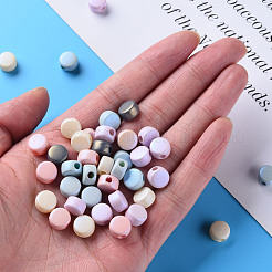 Лакированные бусины из акрила  MACR-S373-05J