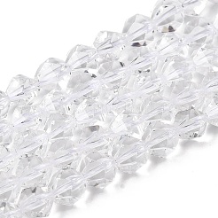 Синтетический кристалл кварца бусины нити G-Z119-A42-01
