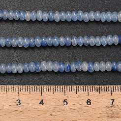 Естественно авантюрин бисер пряди G-L635-A03-4x2mm-02