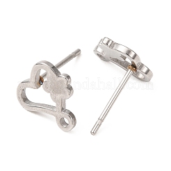 Ohrstecker-Beschläge aus Edelstahl 304&nbsp;SA-CBA4E98-01D-P