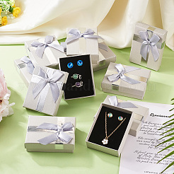 Прямоугольные бумажные подарочные коробки с бантом&nbsp;CON-TAC0010-89B