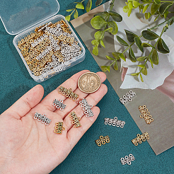 90 шт. 6 стиля люстра из цинкового сплава в тибетском стиле FIND-PH0020-40