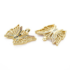 Латунные микро проложить кубического циркония подвески&nbsp;KK-Q252-065A-NF