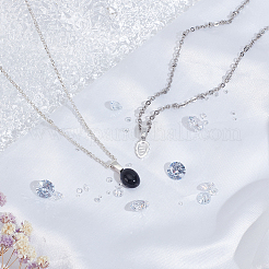 2 шт. 925 серебряные застежки-скобы STER-HY0001-03