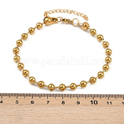 4 шт. наборы цепочек и браслетов-манжет из нержавеющей стали 304 для женщин и мужчин&nbsp;BJEW-F505-02G