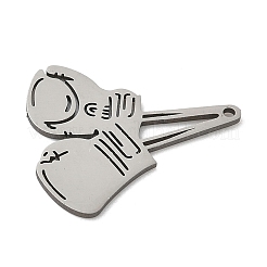 201 pendentifs en acier inoxydable&nbsp;STAS-G366-07P