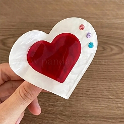 Acryl Klaue Haarspangen&nbsp;PW-WGF08BE-01