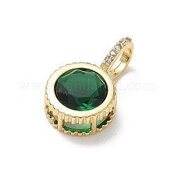 Pendenti in ottone con zirconi cubici&nbsp;CU-CBA6980-08G-A