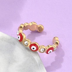 PVD вакуумное покрытие 304 нержавеющая сталь эмаль сглаз открытые манжеты кольца&nbsp;STAS-D089-23G