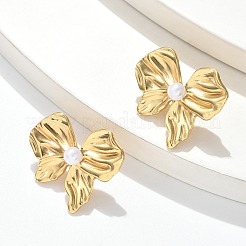 Boucles d'oreilles à tige en acier inoxydable 304&nbsp;LS-EJEW-S253-18G