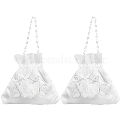 2 шт. свадебный маленький кошелек шелковые мешочки&nbsp;ABAG-CP0001-21
