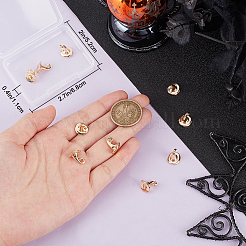 10 шт. латунные подвески на тему Хэллоуина&nbsp;KK-BBC0015-68A