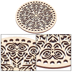 Днища деревянных корзин AJEW-WH0129-07B