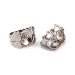 Lot De 100 Poussoirs à Clou D'oreilles – Acier Inoxydable – Dimensions 6x4,5x3,5 Mm – Pour Création Bijoux - 6