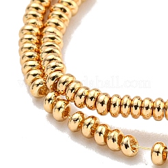 Гальванические нити из синтетических немагнитных гематитовых бусин G-I360-C02-02