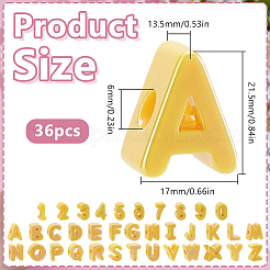 Непрозрачные акриловые бусины&nbsp;SACR-HY0001-16
