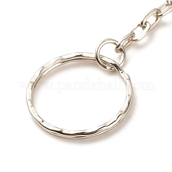 Окрашенные синтетические бирюзовые брелки&nbsp;KEYC-JKC00328-02