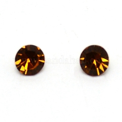 Cabochons de strass en verre&nbsp;RGLA-WH0005-02B