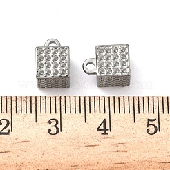 Подвеска из нержавеющей стали 304 со стразами STAS-C148-05P