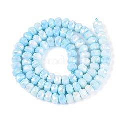 Антикоррозийные гальванические стеклянные бусины GLAA-T025-6mm-11B