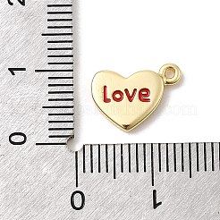 Латунь эмаль подвески&nbsp;KK-P338-40G-02